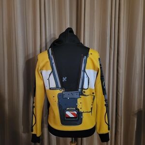 Men's Borderlads 2 Claptrap Graphic Hoodie Jacket Size Small OfficiallyLicensed